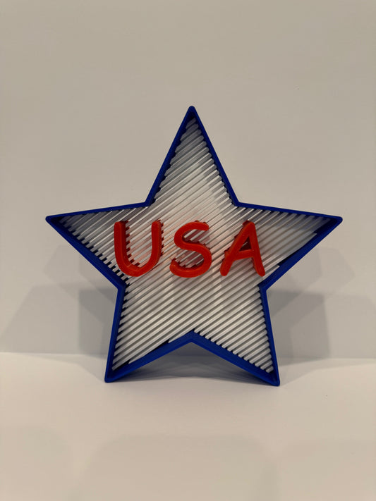 4th of July / Independence Day / Star Decoration USA America Backing